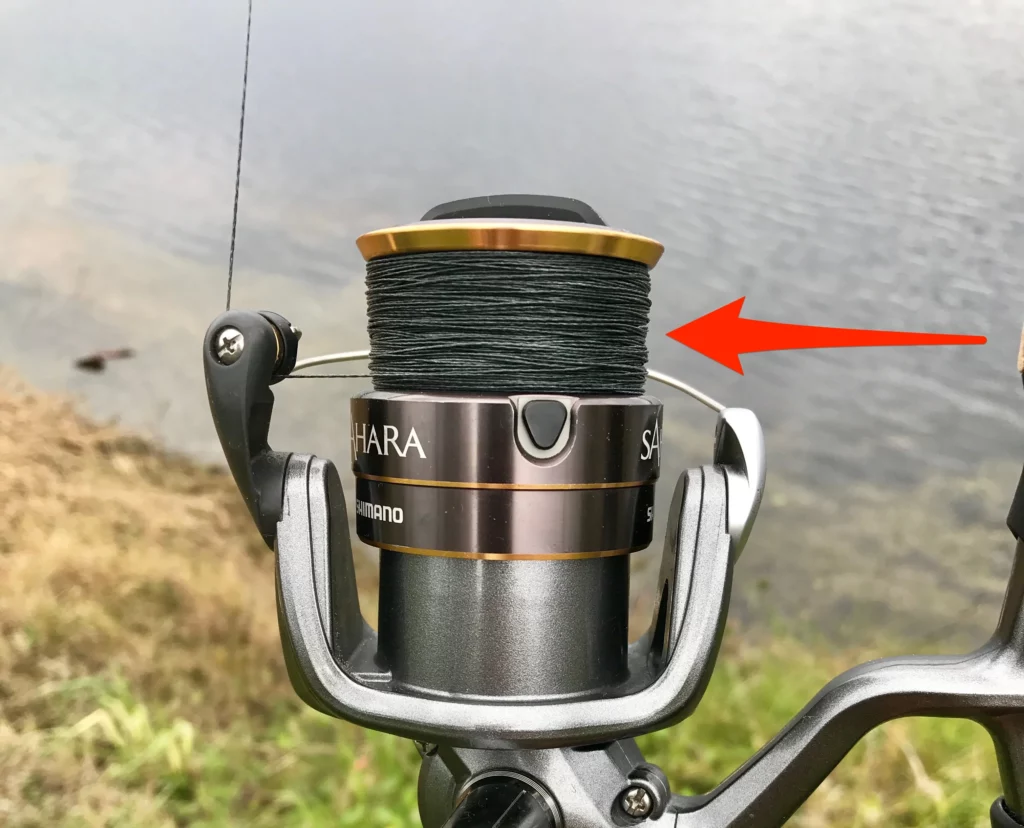 Line Not Wrapping Around Spool
