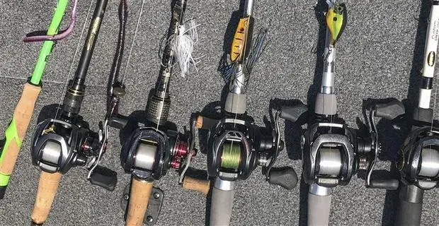 What size line is good for a bass-spinning reel