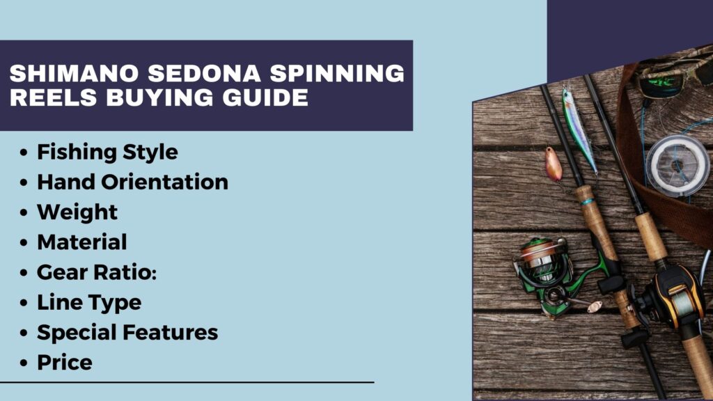 Shimano Sedona Spinning Reels Buying Guide 